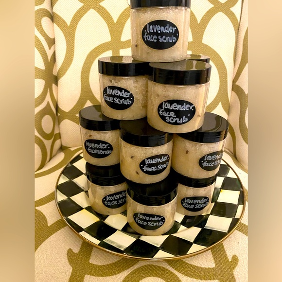 6 oz LAVENDER 🛍️ FACE & BODY ALL NATURAL REJUVENATING & MOISTURIZING SCRUB - Picture 2 of 7